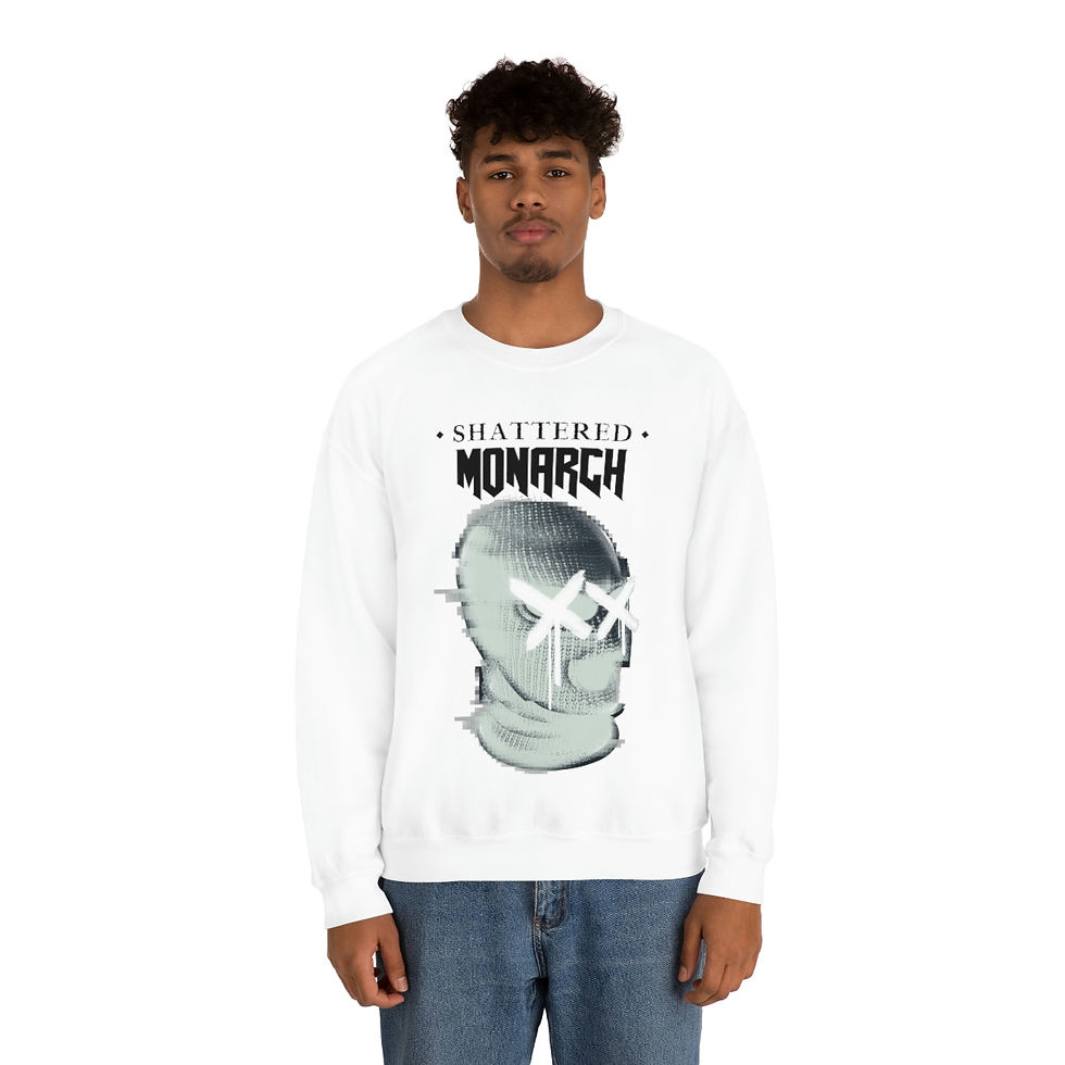 Thumbnail: XX Mask Unisex Heavy Blend™ Crewneck Sweatshirt