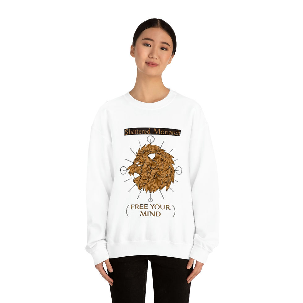 Thumbnail: Free Your Mind Unisex Heavy Blend™ Crewneck Sweatshirt