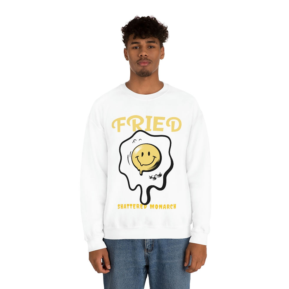 Thumbnail: Fried Unisex Heavy Blend™ Crewneck Sweatshirt