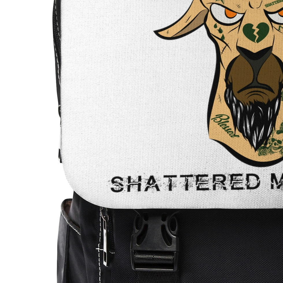Thumbnail: The Goat Bully Unisex Casual Shoulder Backpack