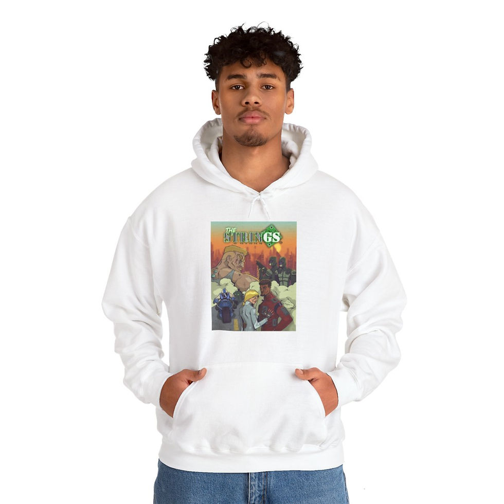 Thumbnail: Strings Cover Unisex Heavy Blend™ Hooded Sweatshirt
