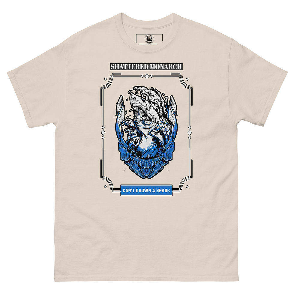 Thumbnail: Can't Drown A Shark Men's classic tee
