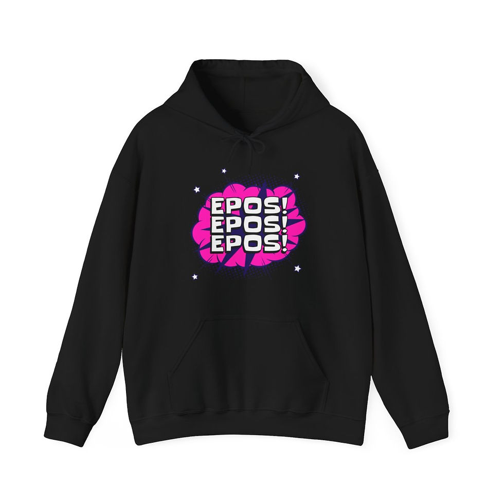 Thumbnail: Epos Bubble Unisex Heavy Blend™ Hooded Sweatshirt