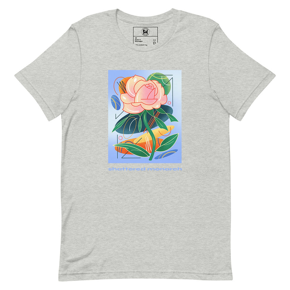 Thumbnail: Abstract Rose t-shirt