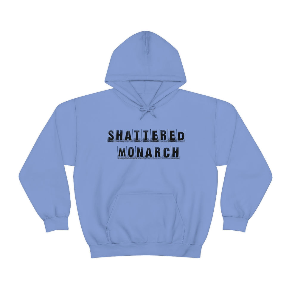 Thumbnail: Shattered Monarch Unisex Heavy Blend™ Hooded Sweatshirt