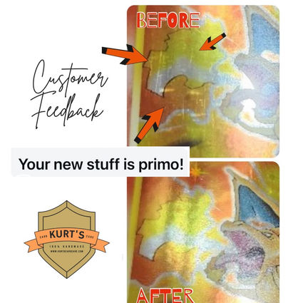 Kurt's Card Care Customer Feedback from Pokemon Collector