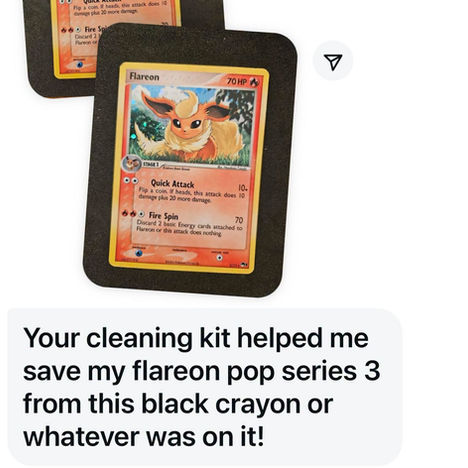 Pokemon Collector Card Care Results