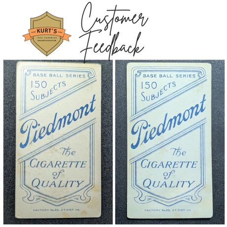 Kurt's Card Care Customer Feedback