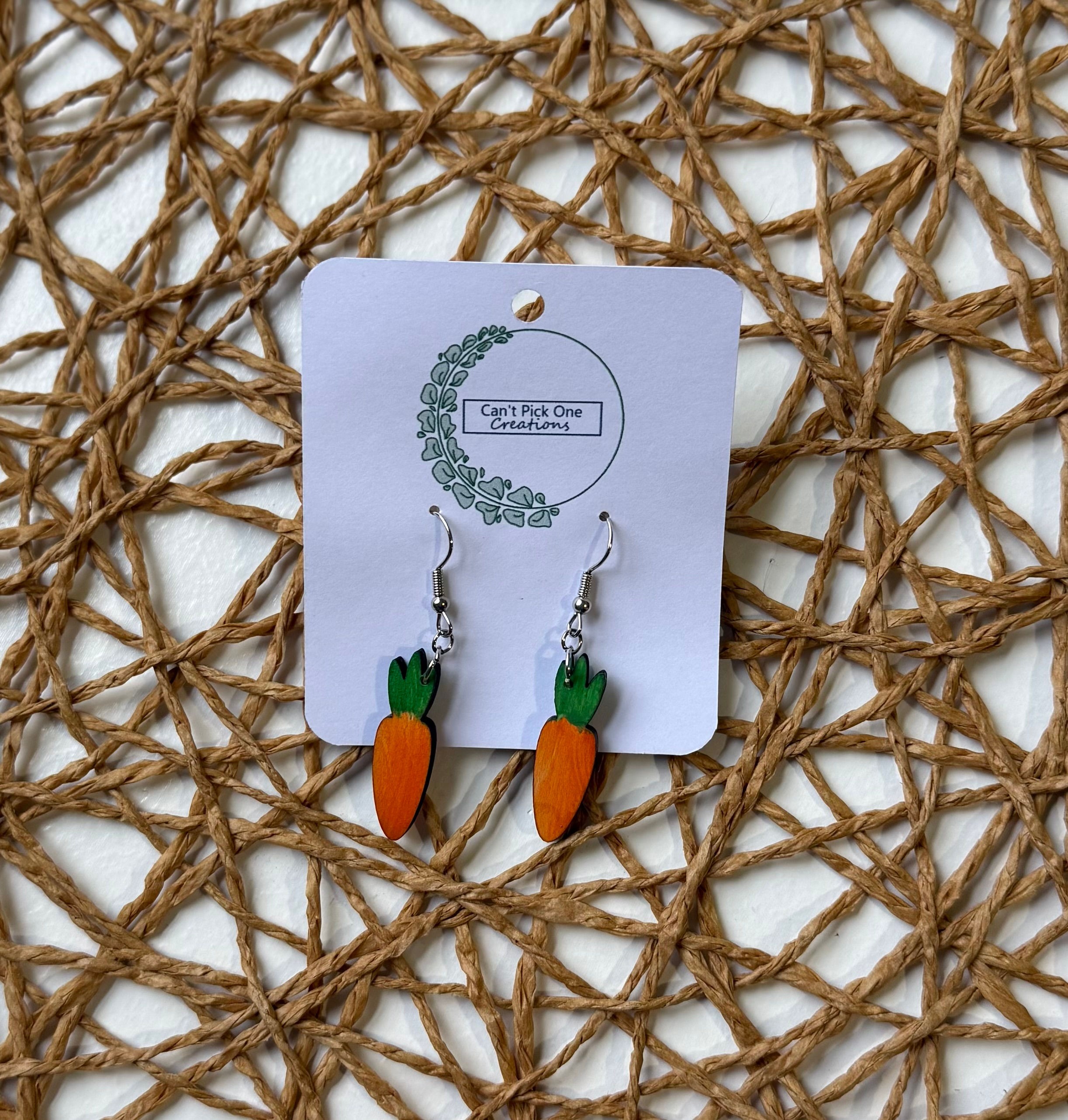 Carrot Earrings