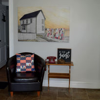 Lobby area of Bluewater Inn