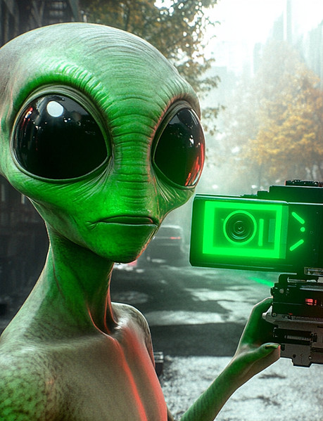 cameron_dfxgdfd_A_classic_green_extraterrestrial_with_large_b_88a5521d-1e32-4ad0-aa45-6094