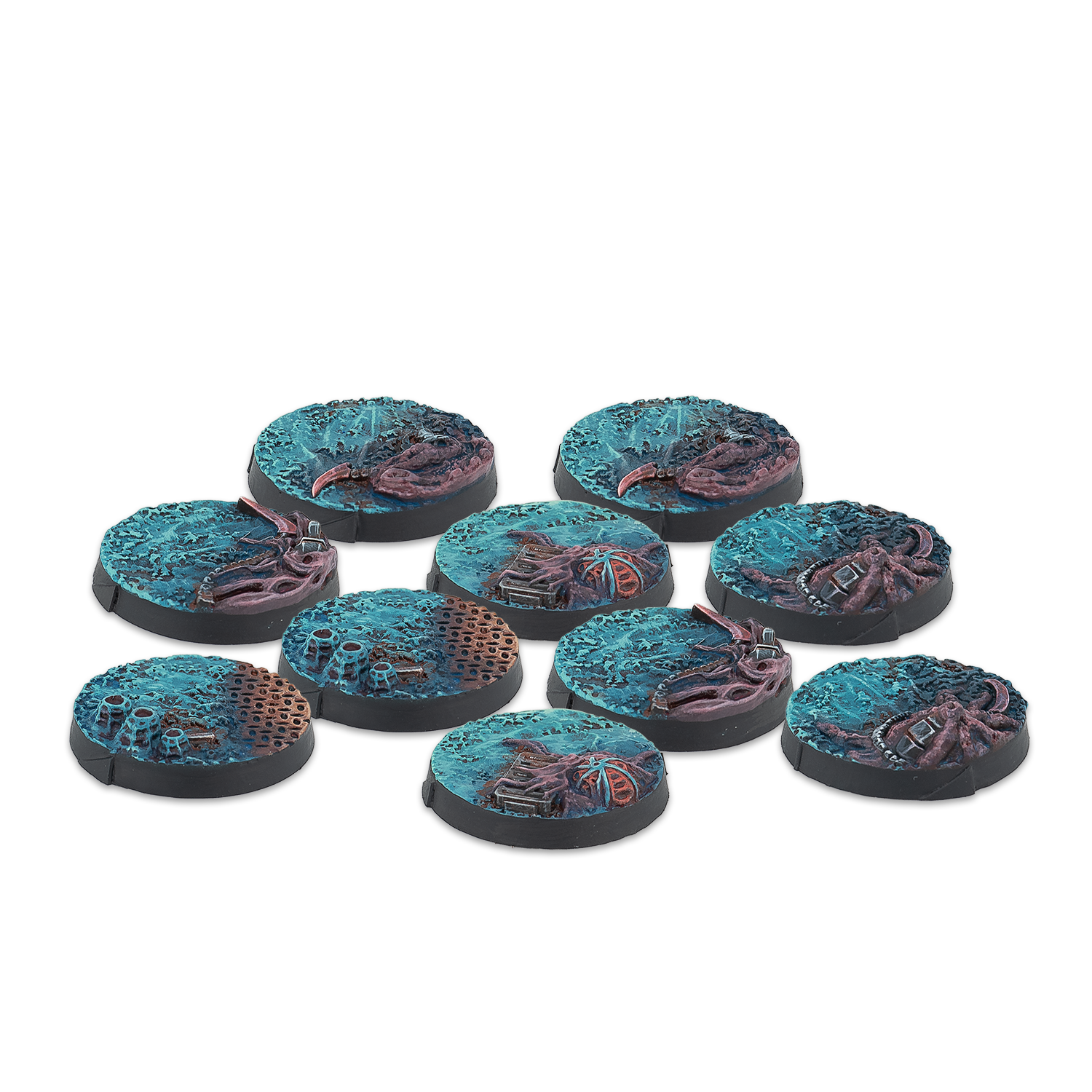 25mm Scenery Bases, Zeta Series