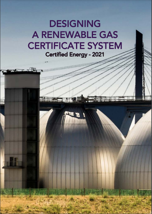 Renewable gas certification takes a step forward