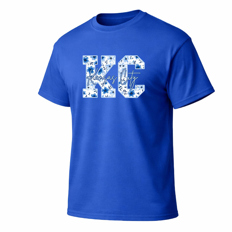 Thumbnail: Floral KC Blue