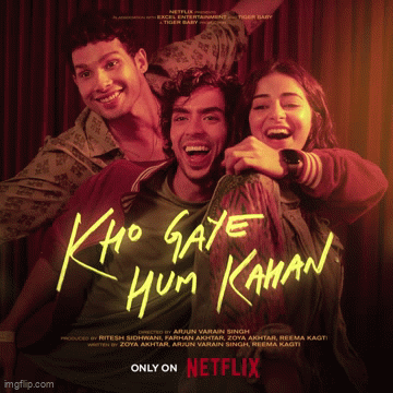 Live stills and screenshots of users interacting with film promotional materials and engaging with interactive social media filters, creating excitement around a movie release.