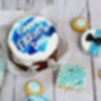 Father's Day Three Layer Mini Cake