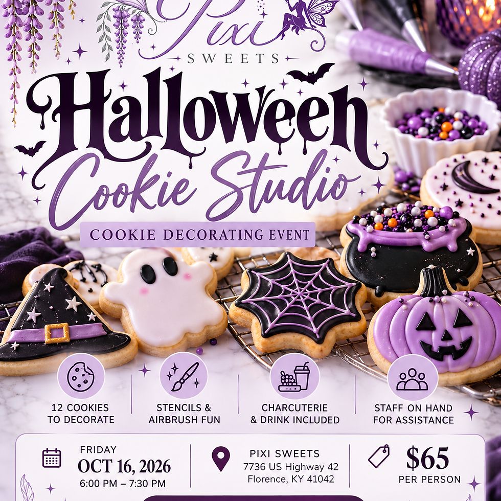 Halloween Cookie Studio Night