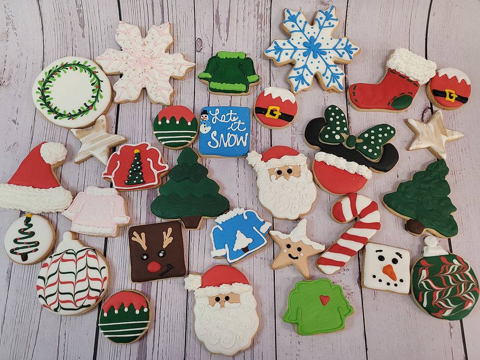 Mini Christmas Cookie Class