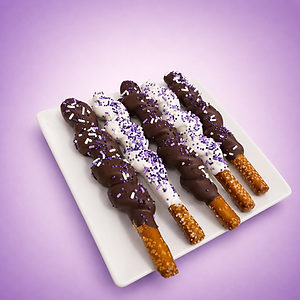 Caramel-Wrapped Pretzel