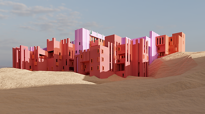 La Muralla Roja Render