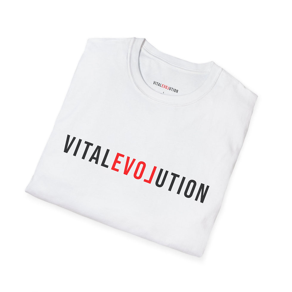 Thumbnail: VITAL EVOLUTION White Tee