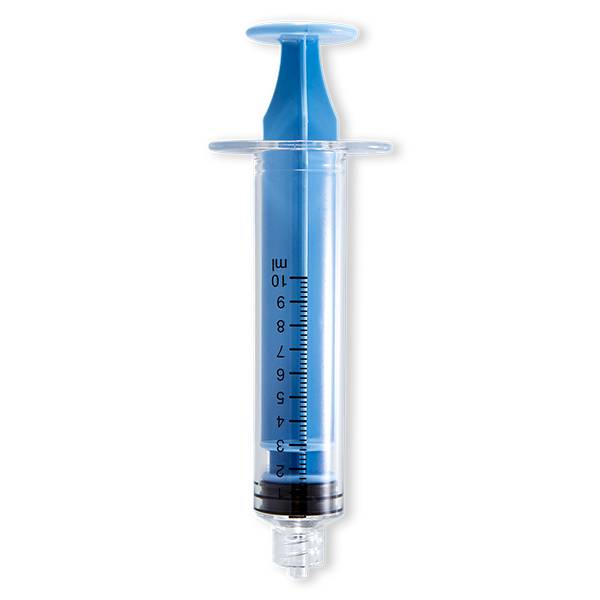 SERINGUE 10mL PC 3 PIECES - LLM - PLONGEUR BLEU
