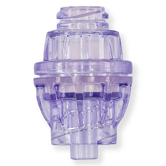 SITE CLOS A ACTIVATION LUER AUTO-RINCANT / LLM - PC TRANSP.