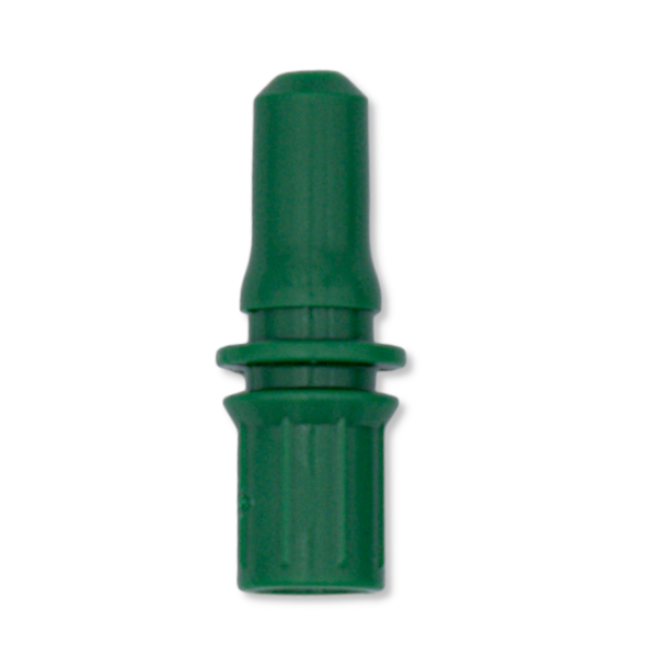 ENFIT SLIP MALE POUR TUBE CH14 (4.7mm) - PCTG VERT FONCE