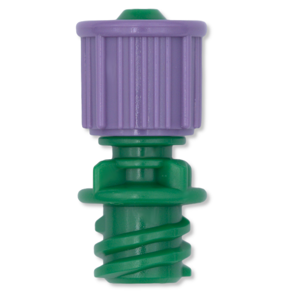 POIGNEE FIL GUIDE ENFIT MALE MOBILE / ENFIT FEMELLE - PCTG VERT FONCE