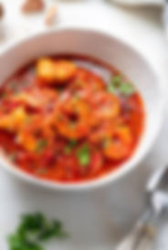 Scampi Fradiavolo