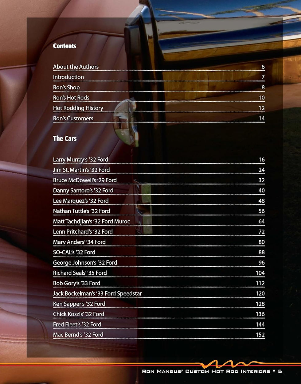 Thumbnail: Ford Roadster Custom Interiors Book