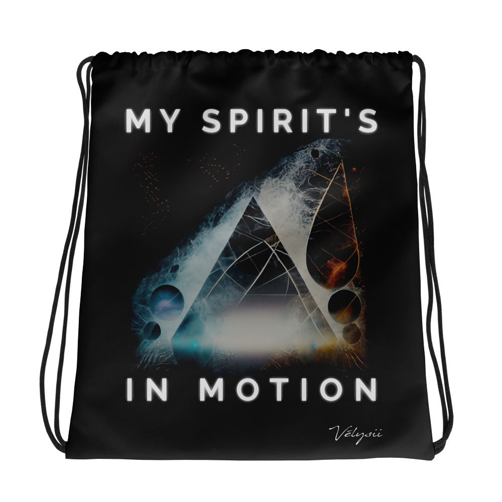 Spirit In Motion - Drawstring Bag