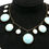 Thumbnail: Vintage Turquoise Pebble Necklace
