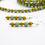 Thumbnail: Spearmint & Mustard [Earring, Necklace and Bracelet Set]