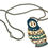Thumbnail: Babushka Russian Doll Pendant Necklace