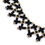 Thumbnail: Black & Gold Seed Bead Collar