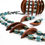 Thumbnail: Timber & Teal [Earring, Necklace and Bracelet Set]