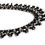Thumbnail: Black & Gold Seed Bead Collar