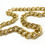 Thumbnail: Vintage Chunky Gold Tone Double Link Chain Necklace