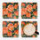 Thumbnail: Coasters :: Set of 4 :: Sonoma Roses