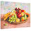 Thumbnail: Fruit + Vintage Bamboo Tray :: Canvas Prints :: 2 sizes 