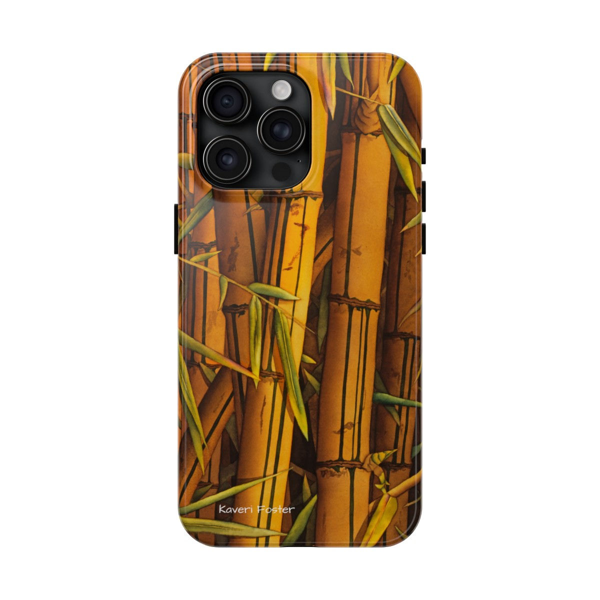 iPhone Case :: 7 thru 15 Pro :: 20+ sizes :: Zen Bamboo