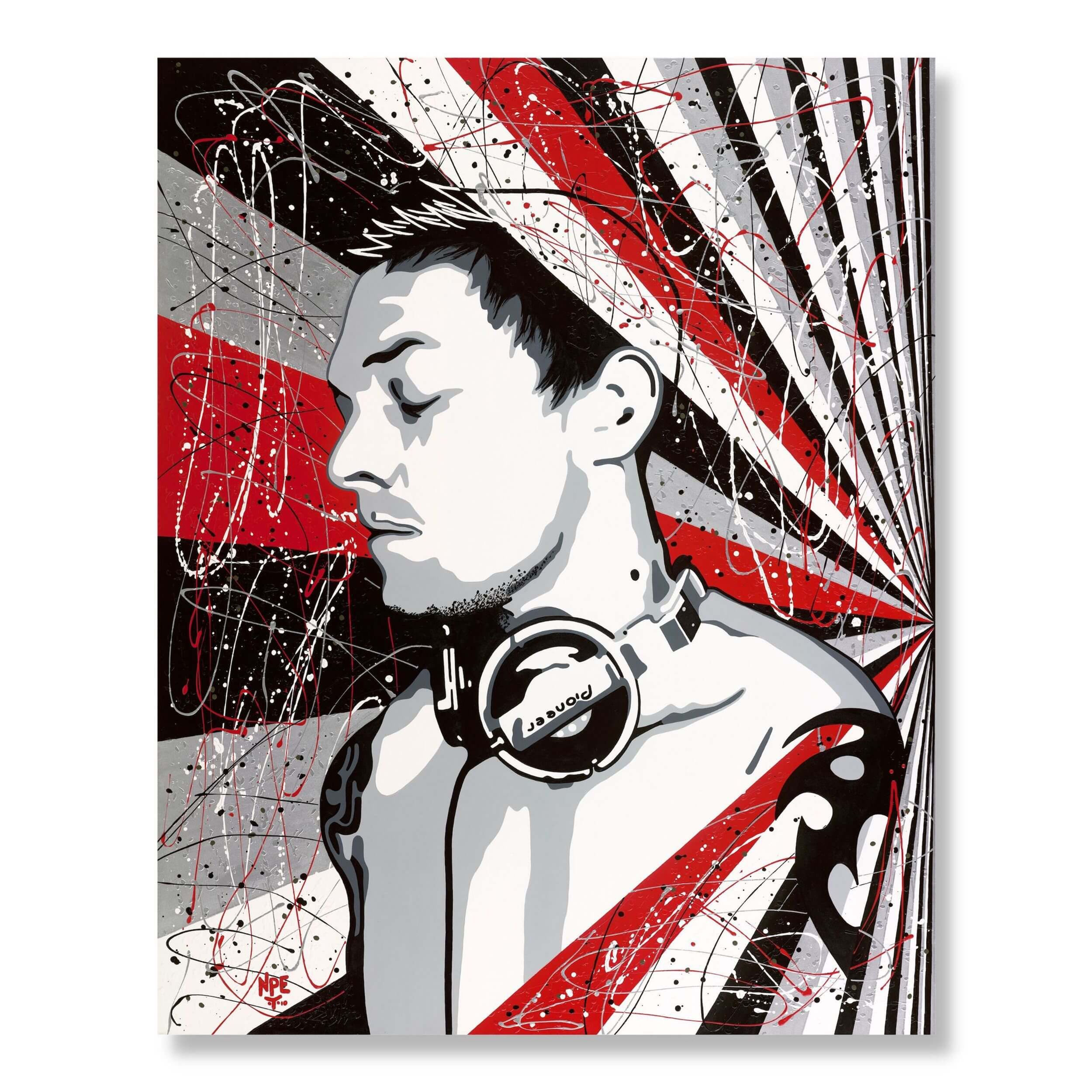DEEJAY LK Original Canvas Painting