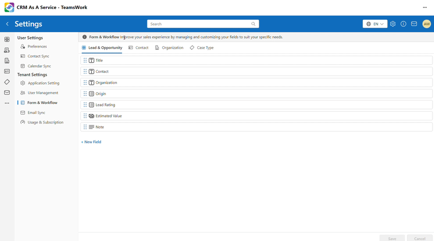 customize contact
