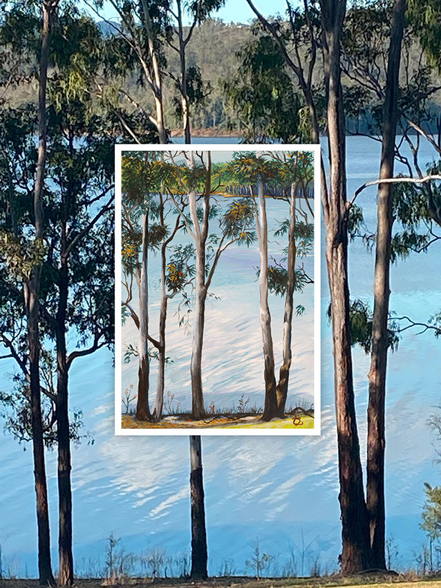 Thumbnail: 'Wivenhoe Clouds'