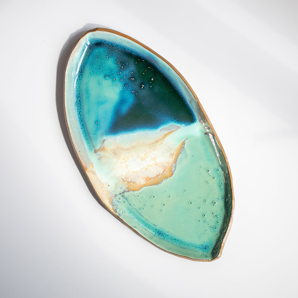 Thumbnail: MUA Studios Wave Series Handmade Large Wave Plate