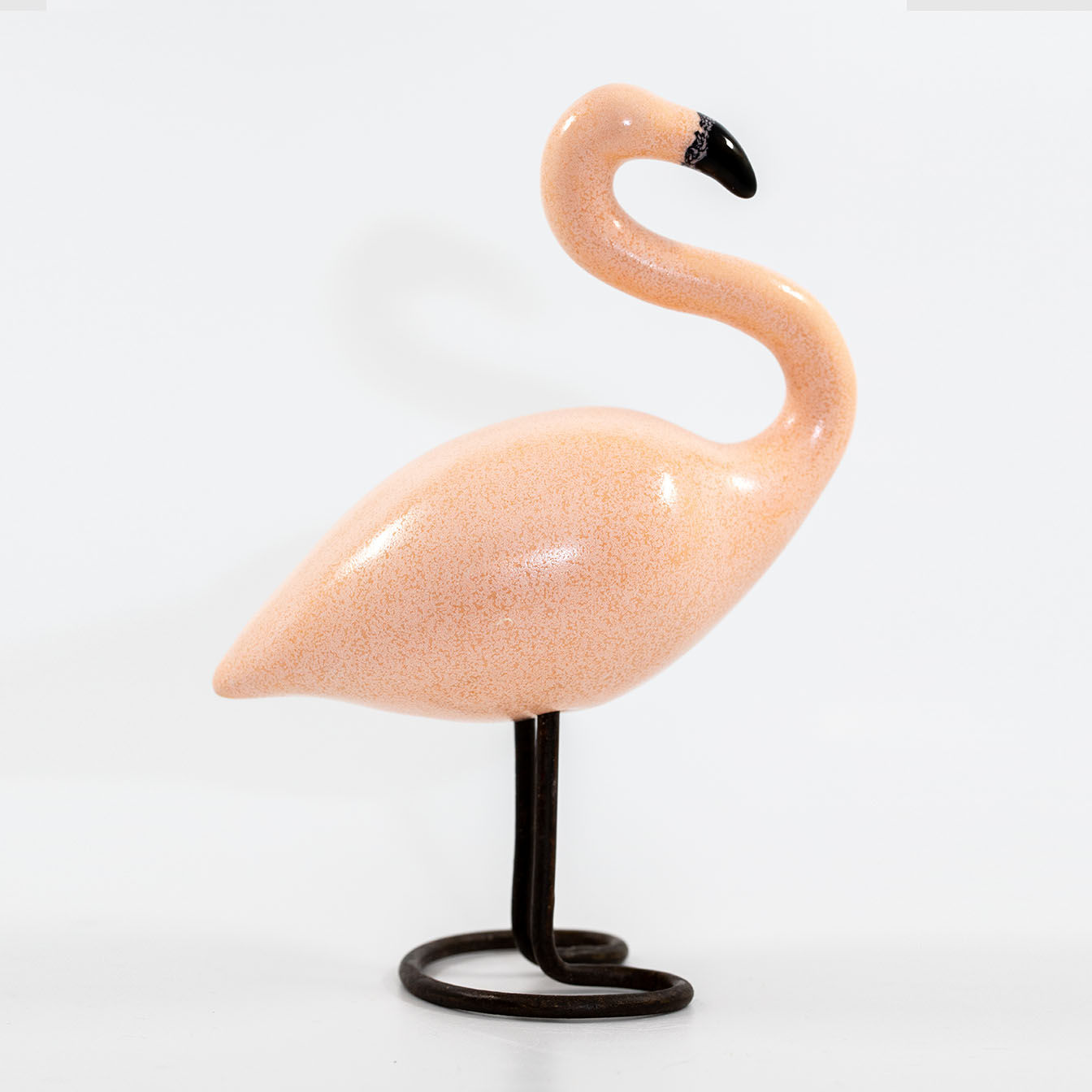 JEHN CERAMIKA Handmade Flamingo (15cm tall)