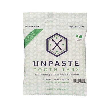 Unpaste Tooth Tabs | Mint | Fluoride