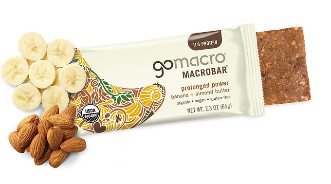 GoMacro Organic Protein Bar: Banana + Almond Butter