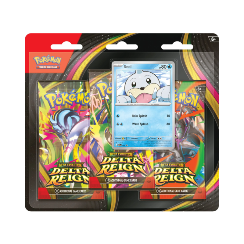 Pokémon TCG: Delt@ Reign – 3-Pack Blister (ENG)